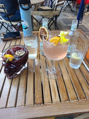 Sangrias! at Bubita Bar in Barcelona