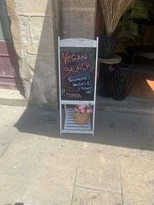 Vegan brunch !  at Bubita Bar in Barcelona