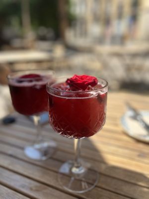 Sangria without alcohol   at Bubita Bar in Barcelona