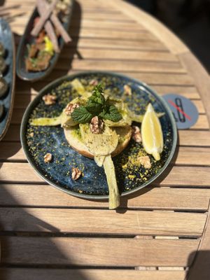 MARINATED ARTICHOKE HEARTS  at Bubita Bar in Barcelona