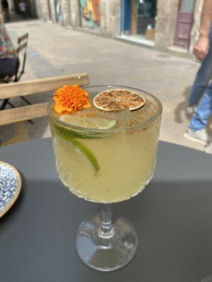 Frida Sangria Cocktail  at Bubita Bar in Barcelona