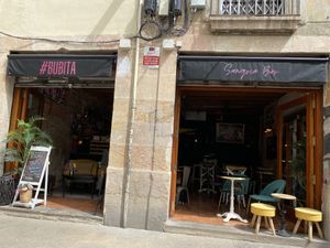 Outside facade  at Bubita Bar in Barcelona