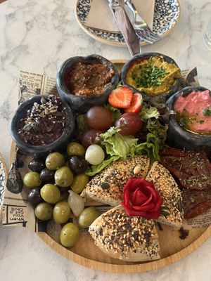 Dips   at Bubita Bar in Barcelona