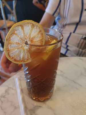 Ice tea at Bubita Bar in Barcelona