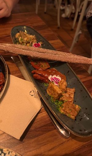 Delish tempeh!  at Bubita Bar in Barcelona