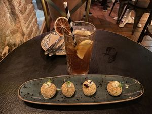 Croquettes  at Bubita Bar in Barcelona