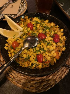 Verduras Paella  at Bubita Bar in Barcelona