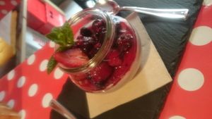 cream  at Bubita Bar in Barcelona