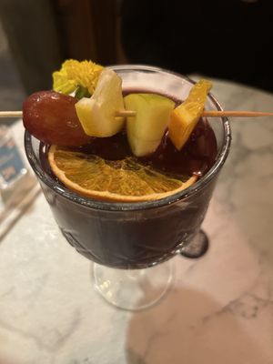 Jessica Drink  at Bubita Bar in Barcelona