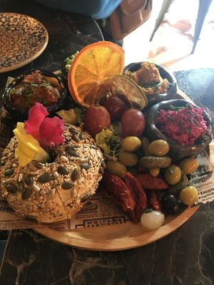 tapas  at Bubita Bar in Barcelona