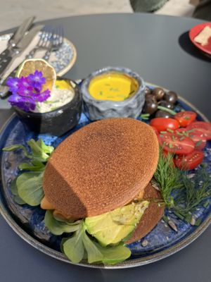 Salmón benedictino   at Bubita Bar in Barcelona