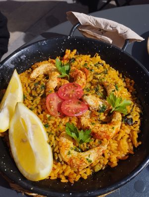 Marisko (the veg seafood were such a pleasant surprise, really tasty!) at Bubita Bar in Barcelona