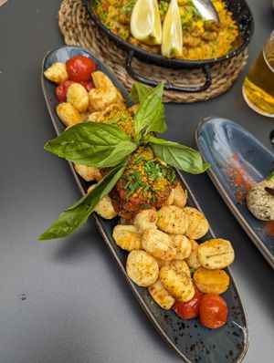 Gnocchi at Bubita Bar in Barcelona