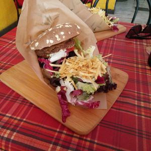 bruce burguer! at Bubita Bar in Barcelona