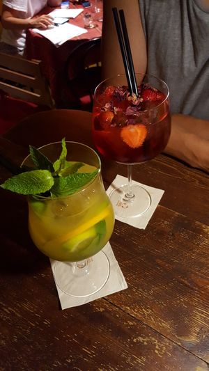 Sangria at Bubita Bar in Barcelona