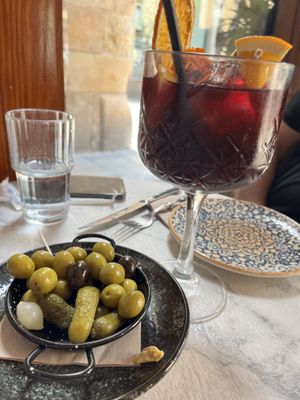 Amazing sangria   at Bubita Bar in Barcelona