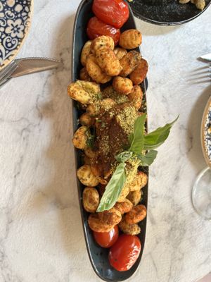 Baked Gnocchi - highly recommend!   at Bubita Bar in Barcelona