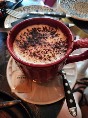 Cappuccino at Bubita Bar in Barcelona