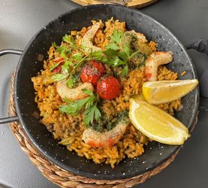 Paella Mariska  at Bubita Bar in Barcelona
