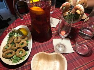 ? the calamars  at Bubita Bar in Barcelona