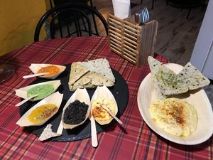 amazing food and dring at Bubita Bar in Barcelona