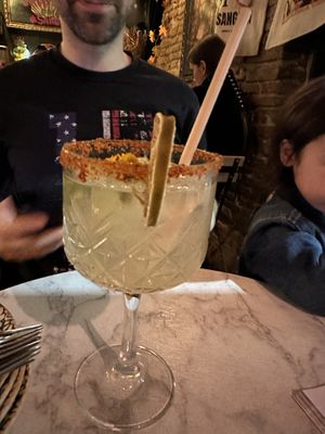 Frida sangria  at Bubita Bar in Barcelona