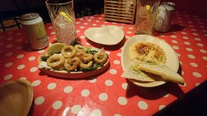 good food  at Bubita Bar in Barcelona