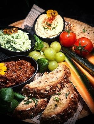 original dips by Bubita Barcelona  at Bubita Bar in Barcelona