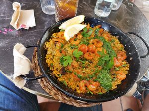Paella de Marisko at Bubita Bar in Barcelona