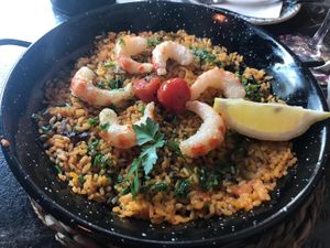 So real made me doubt it was vegan but it was! at Bubita Bar in Barcelona