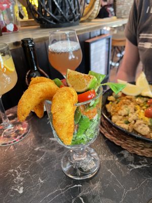 Shrimpz cocktail   at Bubita Bar in Barcelona