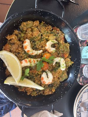 Paella de marisco   at Bubita Bar in Barcelona