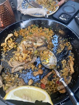 Paella   at Bubita Bar in Barcelona