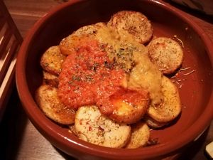 Batatas bravas  at Bubita Bar in Barcelona