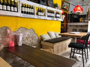 The bar at Bubita Bar in Barcelona