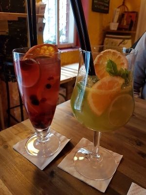 drinks at Bubita Bar in Barcelona