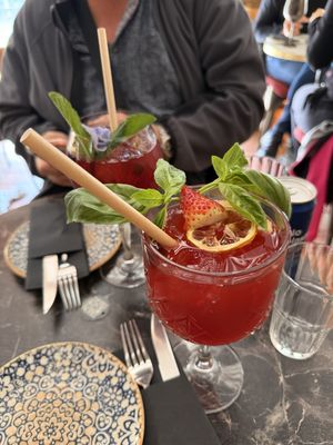 Sangrias  at Bubita Bar in Barcelona