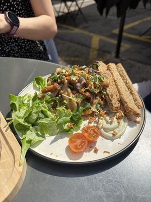 Wild mushroom tortilla- amazing   at Bubita Bar in Barcelona