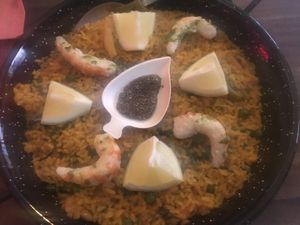 Paella tradicional  at Bubita Bar in Barcelona