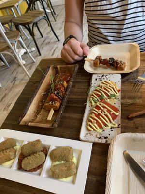 Tapas at Bubita Bar in Barcelona