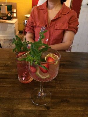 Sangrias at Bubita Bar in Barcelona