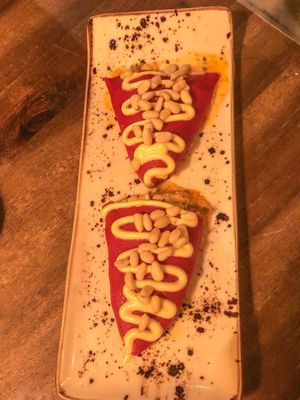 Filled Paprika Tapas at Bubita Bar in Barcelona