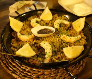 Paella Tradicional at Bubita Bar in Barcelona