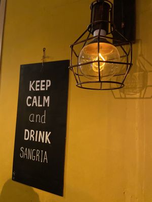 Indoors at Bubita Bar in Barcelona