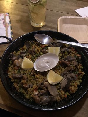 Best paella of my life  at Bubita Bar in Barcelona
