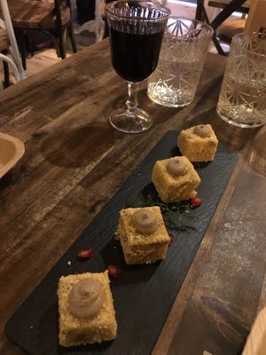 Polenta  at Bubita Bar in Barcelona