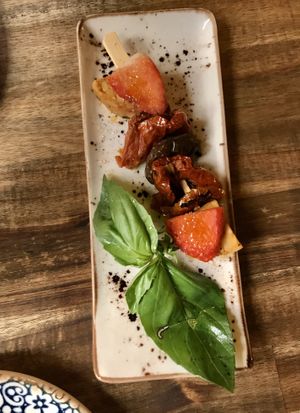 Tempeh Skewers at Bubita Bar in Barcelona