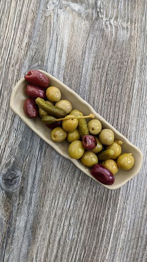 Olives at Bubita Bar in Barcelona