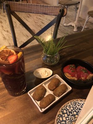 Sangria  at Bubita Bar in Barcelona