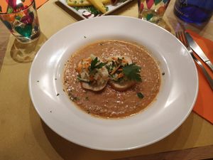 Gazpacho at Veganda in Padua